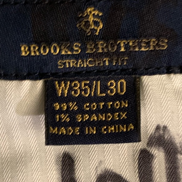 Brooks Brothers Sz 35x30 Indigo blue straight jean - Picture 6 of 9